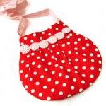Lovely Kids Bag Red Polka Dot